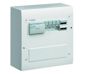 Coff com semi équ.4xRJ45 Gr2TV - SYSTEMES VDI HAGER TN405