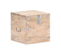 Coffre 40x40x40 cm Bois d acacia solide