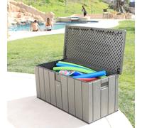 Coffre à coussins en plastique Lifetime "Premium", rangement de coussins, 570 l gris foncé 72 x 151 x 69 cm (L x l x H)