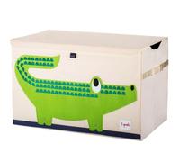 3 Sprouts Caisse de rangement Crocodile pour jouets