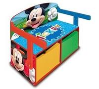 Arditex – Panier de rangement 3-en-1 Disney Mickey – Multicolore – Taille unique
