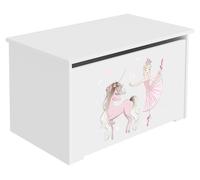 Coffre à jouets DARIA en bois, Stockage de jouets, Meubles pour chambre d'enfant