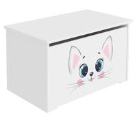 Coffre à jouets DARIA en bois, Stockage de jouets, Meubles pour chambre d'enfant