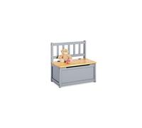 Banc coffre pour enfants 'Fenna', gris/naturel