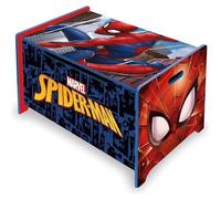 Coffre à jouets en bois / Coffre de rangement avec frein / Banc SPIDERMAN