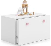Coffre à jouets INGA en bois, stockage de jouets, meubles pour la chambre d'enfant