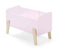 Coffre à Jouets "Kiddy" 80cm Rose