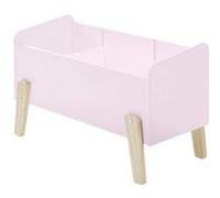 Vipack coffre à jouets kiddy vieux rose