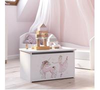 Coffre à jouets DARIA en bois, Stockage de jouets, Meubles pour chambre d'enfant