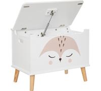 Coffre à jouets pour enfants FOX, 53 x 33 x 54,5 cm