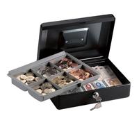 Master Lock Caisse à monnaie CB-10ML avec plateau, poignée et serrure à clé – Format S