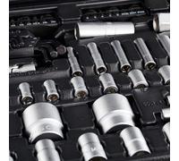 Coffre à outils, 122 pièces, transportable