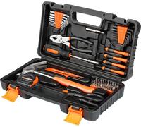 Coffre à outils 57 pièces Boîte à outils Coffret à outils Set d'outils ¡¡Caisse à outils Équipée Universelle Complète avec outils Outils à main pour hommes pour la maison Atelier Bricolage