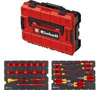 Coffre à outils EINHELL pour électriciens VDE, 370516, E-Case, 24 pièces