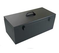 Coffre à outils métallique noir 580 x 270 x 230 mm