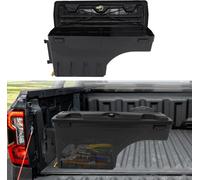 Coffre à outils pour Ford Ranger, Noir mat, Avec serrure intégrée pour la sécurité,gauche -1pc