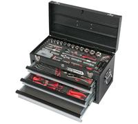 Coffre à outils ULTIMATE équipé - 3 tiroirs et plateau - 114 pcs , KS Tools , 922.0100