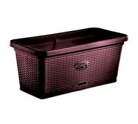 Coffre À Plantes Stefanplast NATURAL, Modèle 75351, Marron, Pour Jardinage