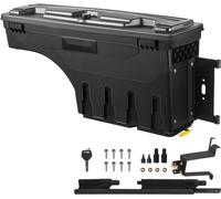 Coffre à poussière pour camion - Coffre de rangement pour timon de remorque - Capacité 25L caisse à outils - 34kg