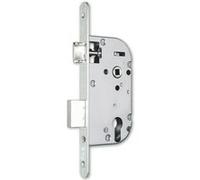 Coffre axe 40 NF métalux clé L droite aspect inox variure 5 EURO-ELZETT - sans gache réversible - G840XOD7K4