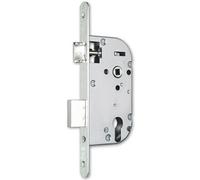 Coffre axe 40 NF métalux clé L gauche aspect inox variure 5 EURO-ELZETT - sans gache réversible - G840XOD7K4L