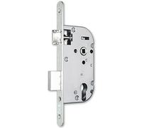 Coffre axe 40 NF métalux clé L gauche aspect inox variure 5 EURO-ELZETT - sans gache réversible - G840XOD7K4L