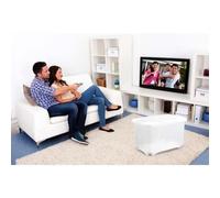 Coffre Clip'Box avec roulettes Eda - Naturel - 40 l