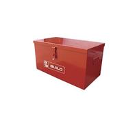 Coffre de chantier - SORI - CR550B - 550x300x300mm - Acier - Rouge
