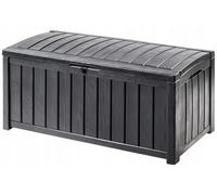 Coffre de jardin - Banc de rangement / Coffre de balcon - Capacité de 390 l - Fonction siège - Pour l'extérieur