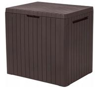 KETER CITY BOX 113L Coffre de rangement 57,8 x 44 x 55 cm, marron 17208324