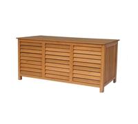Coffre de jardin en bois ""Macao"" - 130 x 64 x 60 cm - Marron