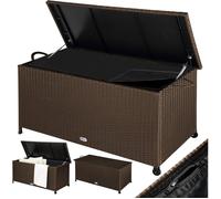 Coffre de Jardin Extérieur 270 L en Polyrotin - Étanche pour Rangement Extérieur