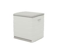 Coffre de rangement 90L intérieur-extérieur coloris beige - Longueur 60 x Profondeur 53 x Hauteur 61 cm