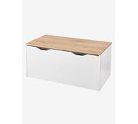 VERTBAUDET Coffre De Rangement/Banc À Roulettes Enfant blanc TU