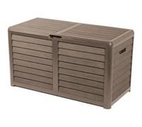EDA Coffre de rangement BAYA 420 L résistant UV cadenassable Marron