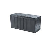 Coffre de rangement de jardin Sherwood 270L plastique anthracite