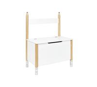 Coffre de Rangement et Assise Blanc pour Enfant Base Crayons - LAPIS -