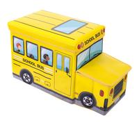 Coffre De Rangement Et Banc Bus Scolaire Jaune TU