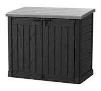 Keter Store it out Max Box pour poubelles avec vérin à gaz, résistant aux intempéries, verrouillable