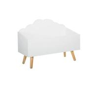 Coffre de rangement nuage blanc