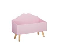 Coffre de rangement nuage rose