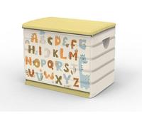 Coffre de rangement - PLASTIKEN - 260 L - 80 x 61 x 53 cm - Lettre
