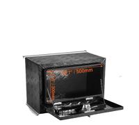 Coffre de rangement pour camion, plaque diamantée pour charges lourdes, conception étanche, 24 x 17 x 18
