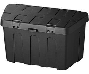 Coffre de rangement timon plastique 320 x 630 x H355mm incl. prêt-à-monter