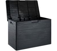 Toomax Woodys Boîte de rangement 160 l, plastique, graphite TOOMAX Z0186R0--4100