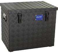 Coffre en tôle à damier Alutec EXTREME 120 41120Black aluminium (L x l x H) 622 x 425 x 520 mm