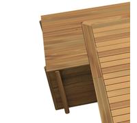 Coffre filtration en bois pour piscine Urbaine
