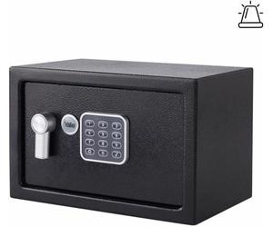 Coffre-fort à alarme électronique - YALE - YEC/200/DB2 - Petit modèle 8,6 L - Sirène 130 dB - 20 x 31 x 20 cm