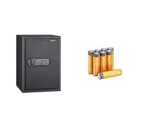 Coffre-fort biométrique empreinte 50 l + 8 piles AA