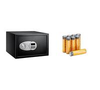 Coffre-fort clavier numérique 34 l + 8 piles AA